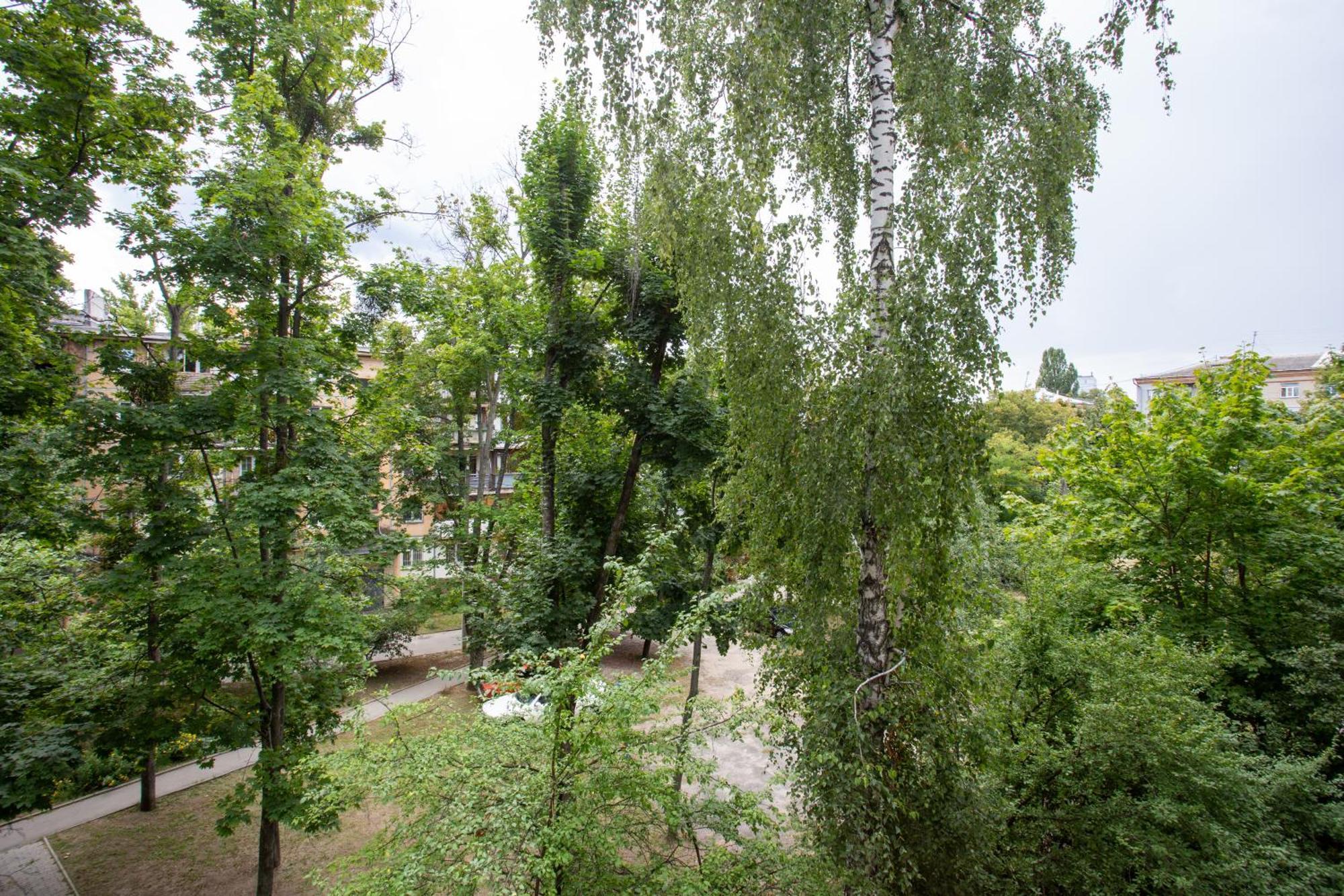 Botanical Garden Area Apartment Kharkiv Exterior photo